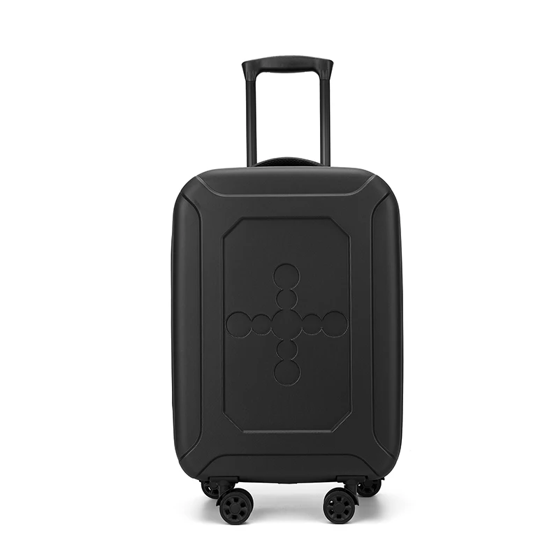 New Folding Suitcase Women's One-way Wheel Trolley Case 20 Inch Boarding Case Men's 24 Inch Portable Travel