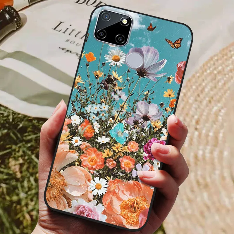 Premium Silicone Back Cover – Artistic Design for Enhanced Grip and Protection