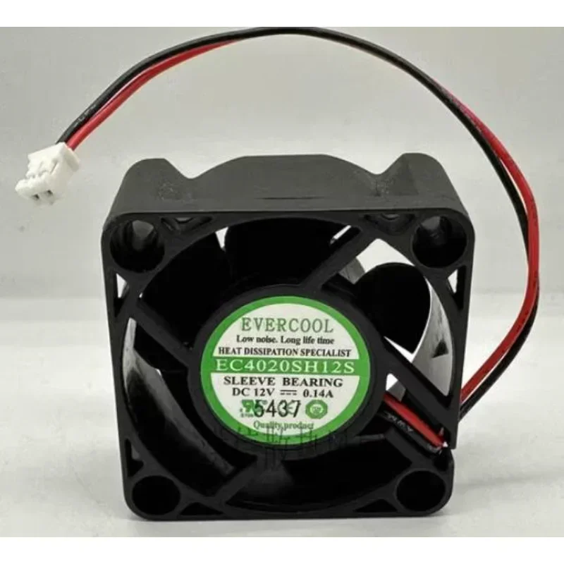 

Original Cooler Fan for EVERCOOL EC4020SH12S DC12V 0.14A 40*40*20mm Cooling Fan