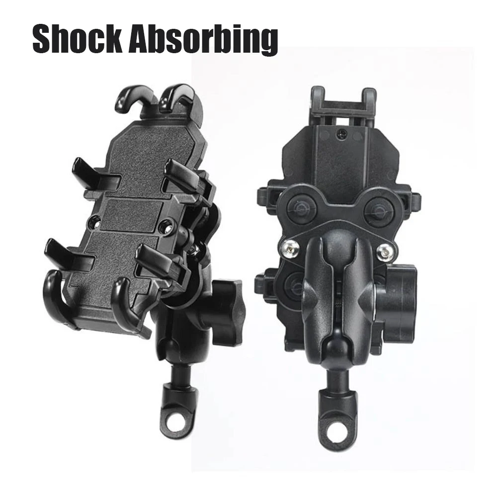 حامل هاتف دراجة نارية مع ممتص الصدمات/لا ممتص الصد...