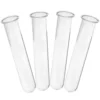 4 Pcs Hydroponic Test Tube Vase Tubes for Plants Hinged Bud Gold Wall Decor Flower Terrarium Convenient Glass Vases Flowers 2