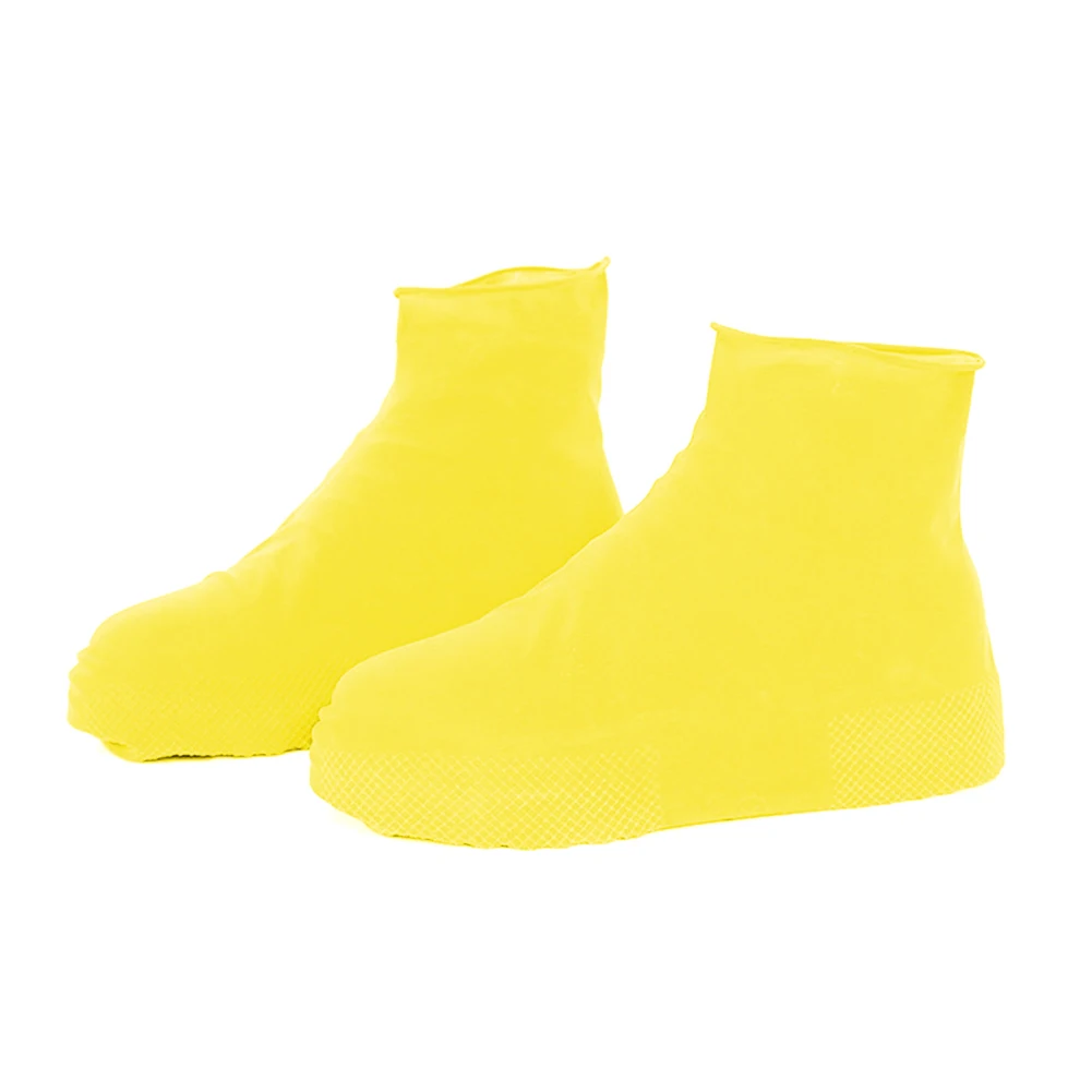 Details about   1 Pair Reusable Latex Waterproof Rain Shoes Covers Slip-resistant Rubber Rain 