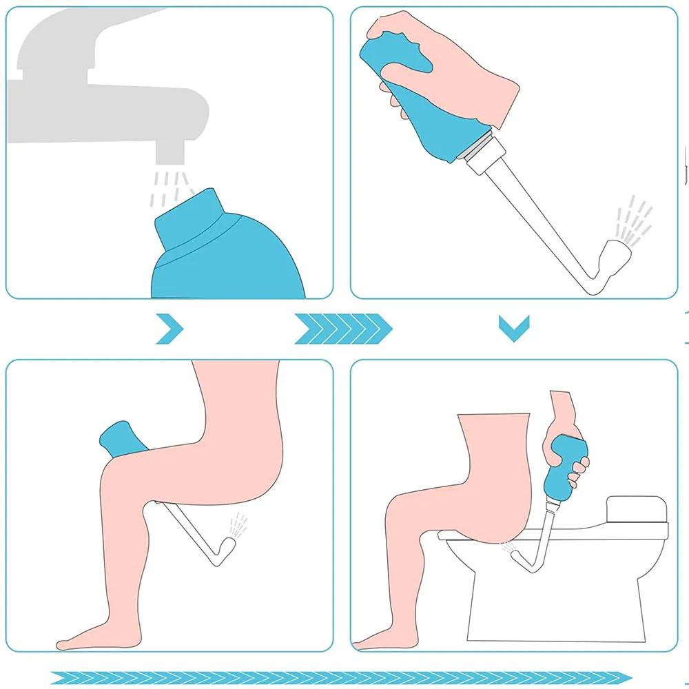 Mom Upside Down Peri Bottle For Postpartum Care Original Washer For Perineal Portable Bidet Recovery and Cleansing After Birth