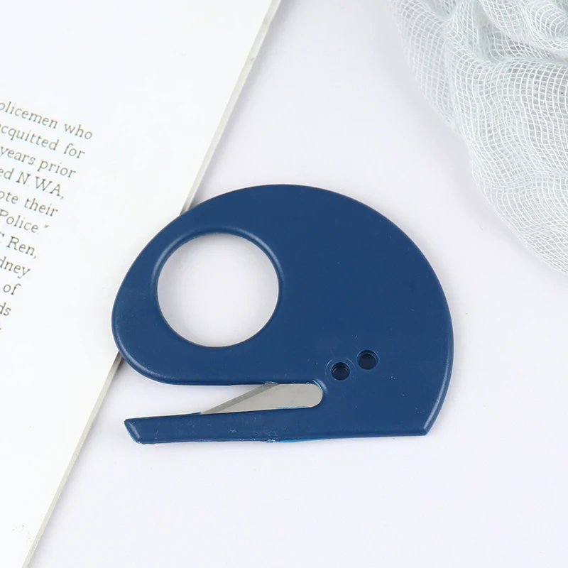 Utility Knife 2pcs Plastic Mini Letter Knife Mail Envelope Opener Safety Paper Guarded Cutter