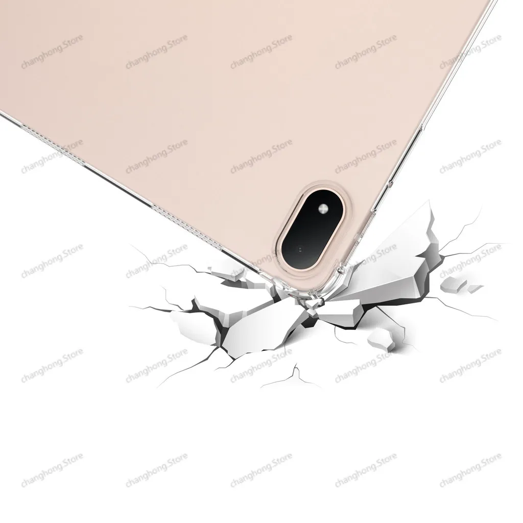 Transparent Soft Silicone TPU Shockproof Protective Cover