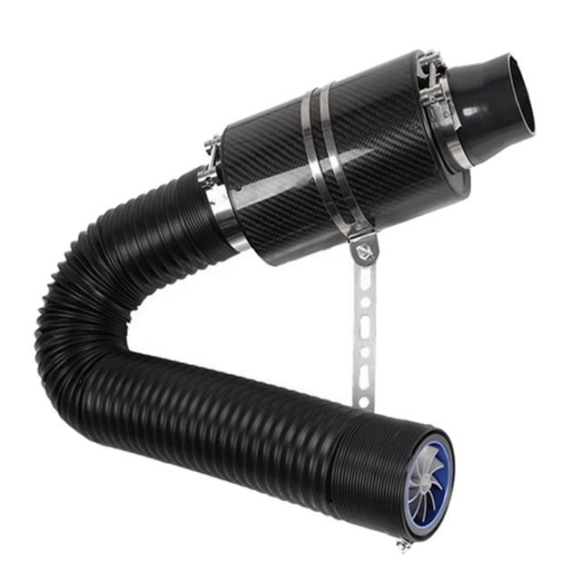 3Inch Air Filter Airbox Sport Luftfilter Cold Air Intake Induction Hose  Pipe Universal Set With Fan For All Cars - AliExpress