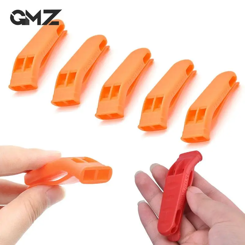 5Pcs Emergency Safety Whistles Outdoor Camping Hiking Climbing Kayak Diving Swimming Survival Rescue Whistle survival whistle