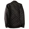 Mens Bomber Jackets Diamond Quilted Fall Winter Rib Varsity Lightweight Winter Coat Waterproof Thermal Outdoor Jacket 2