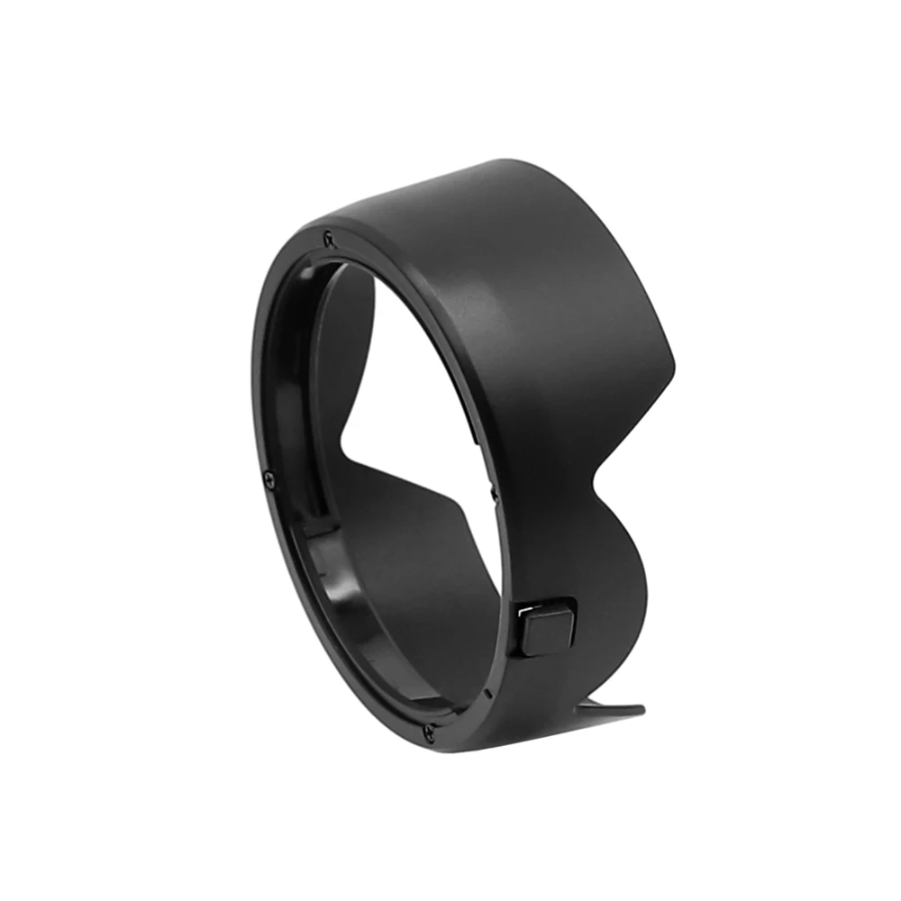 ES-65B for Canon RF 50mm f1.8 STM Circular / Flower Shaped Camera Lens Hood ES65B Black Plastic Reversible Bayonet mount camera lens hood
