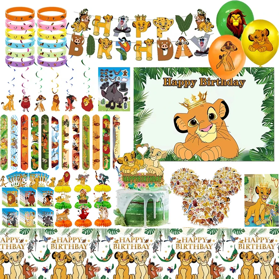 Disney Lion King Simba Slap Bracelet Self Inking Stamps Party Supplies ...
