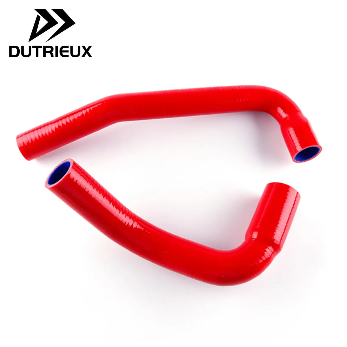Red Silicone Radiator Hose & Clamp Kit For 1987-2006 Jeep Wrangler YJ/TJ (2.4L & 4.2L)