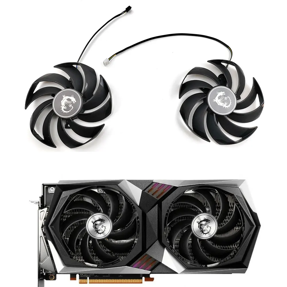 Nuovo 95Mm Muslimatextx3060 Ti Gpu Fan Per Msi Radeon Rx 6700 Xt Gaming X Geforce Rtx 3060 Scheda Grafica Gpu Fan
