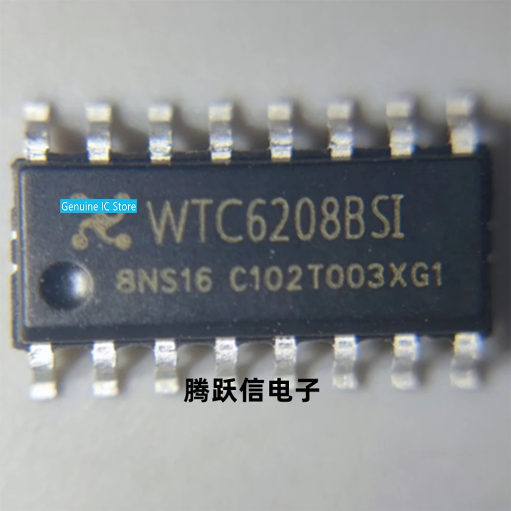 

5pcs/lot WTC6208BSI WTC6208BS WTC6208B SOP-16 New Original Genuine Ic
