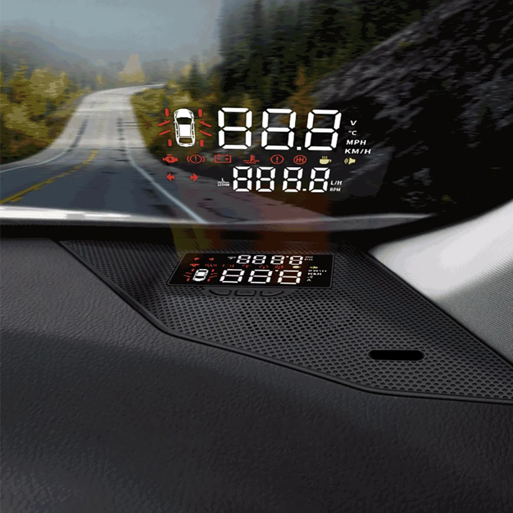 RHD Car Windshield Projector Head Up Display HUD For Toyota CHR 2019