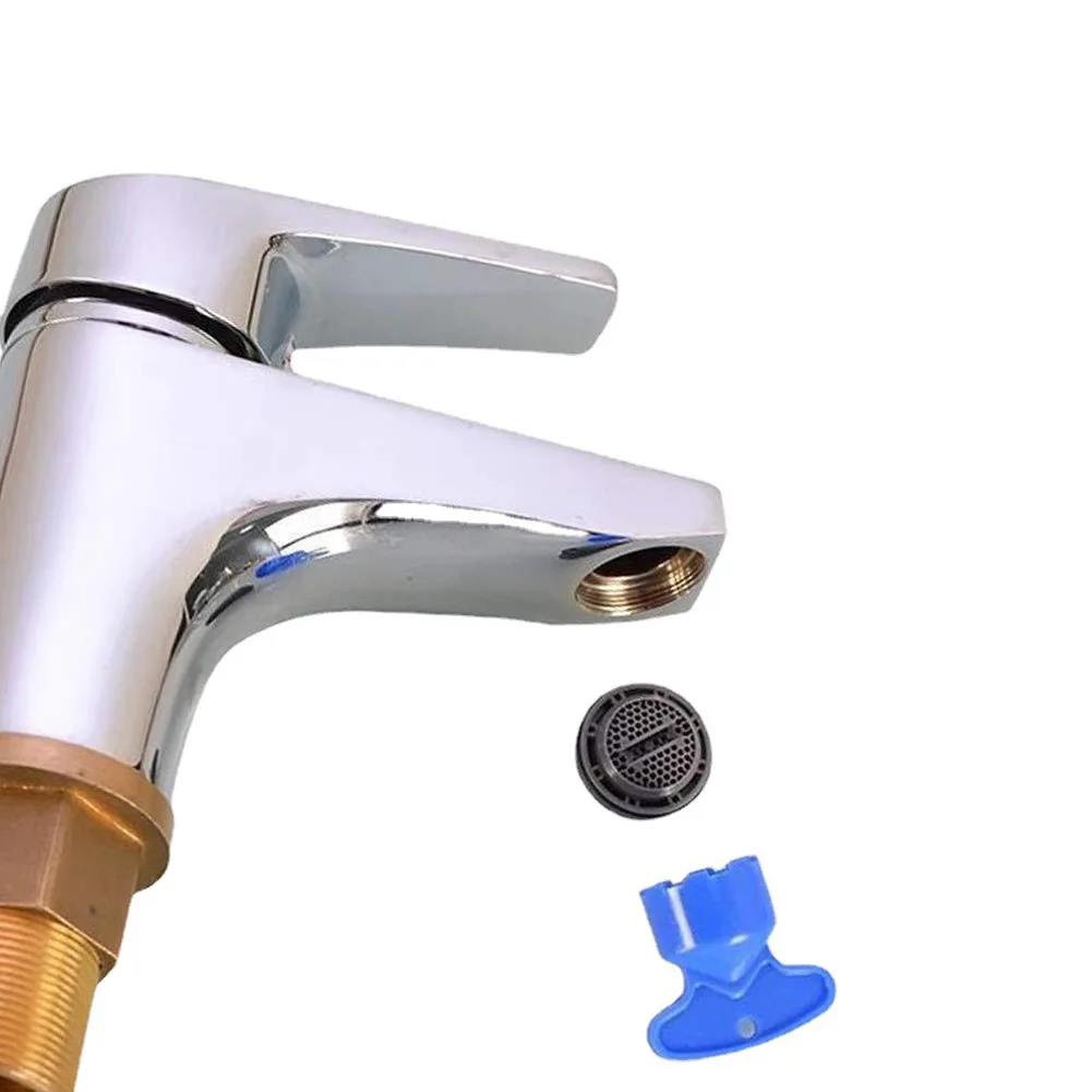 

Spanner Faucet Aerator Kitchen Liner Plastic Repair Replacement Tools Wrench 16.5-24mm Accessories Blue Built-in