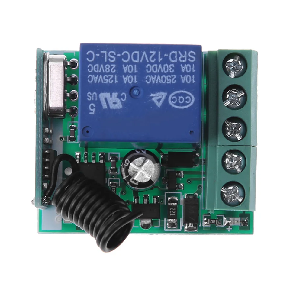 Wireless Gate Remote Control Switch Relay Receiver