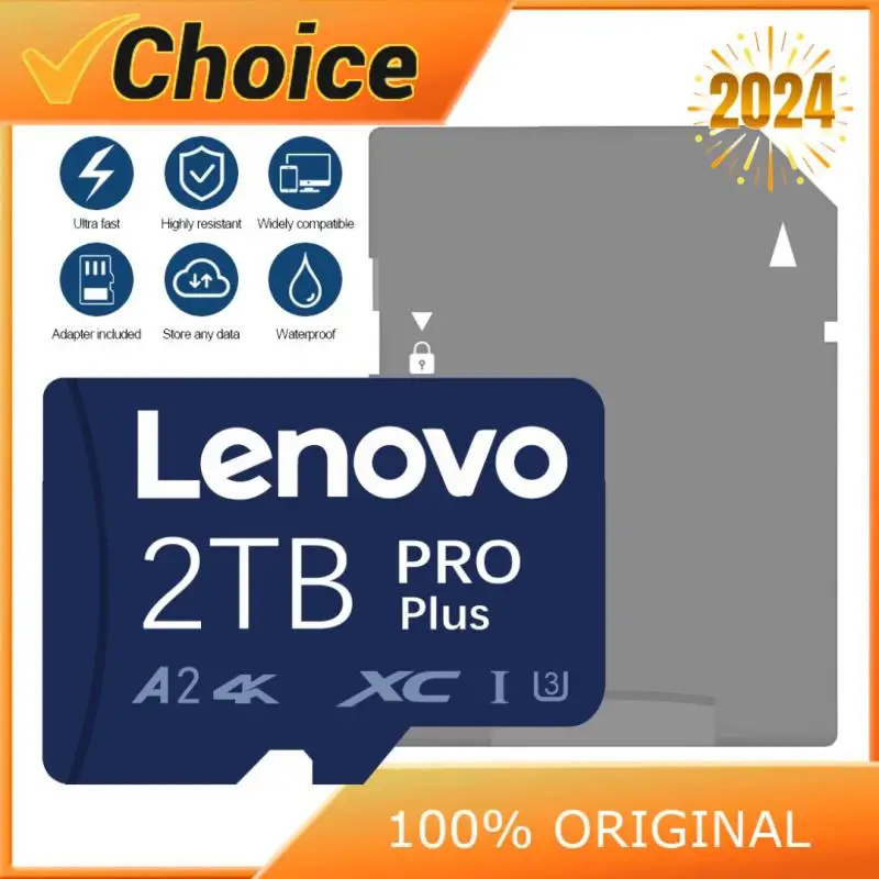 Lenovo Micro Memory Sd Card 128Gb 64Gb 256Gb 512Gb Sd Card Sd/Tf Flash Card 512Gb 256Gb 128Gb Classe 10 Scheda Di Memoria Per Telefono