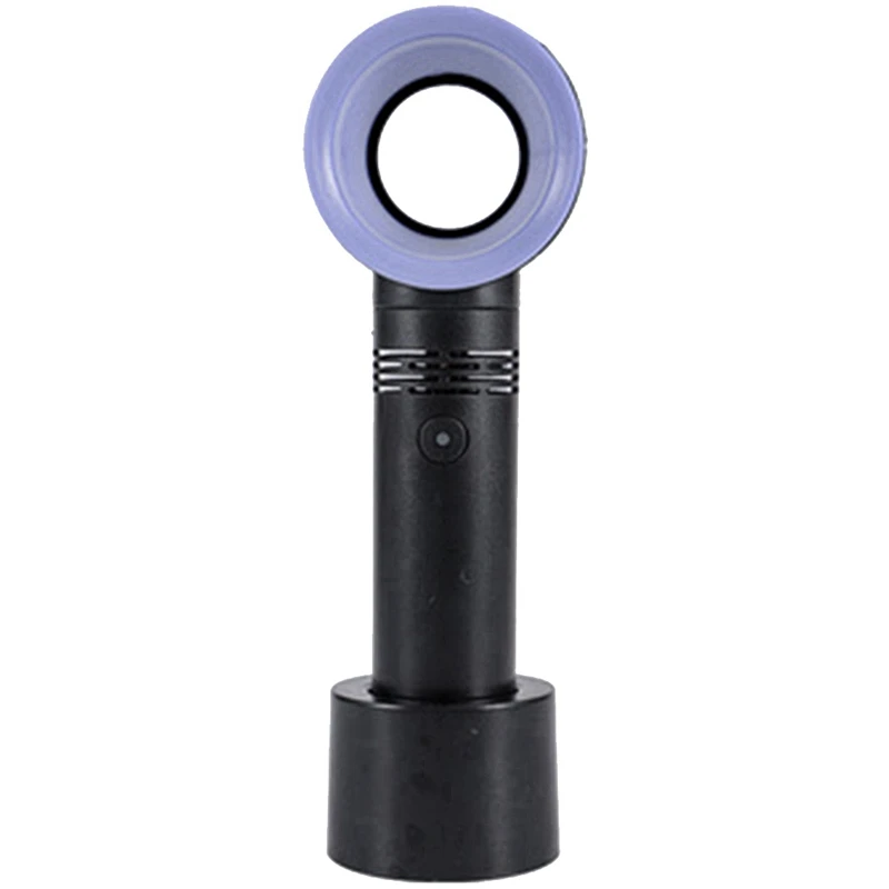 

Rechargeable Mini Hand Fan Small Battery Fan Bladeless & Portable Fan For Travel, Camping, Bedroom & Desk
