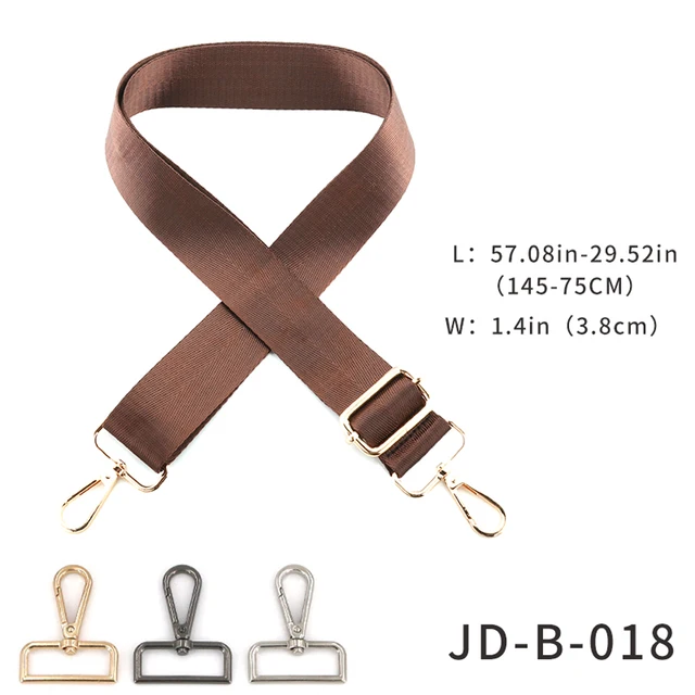 Handbag Straps for Crossbody Adjustable Bag Accessories Belt For Bag Accessories Handbag Belt Wide Nylon Shoulder bag Straps JD-B-018