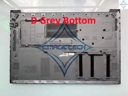 Enhanced Laptop Bottom LCD Cover Case (D Grey Bottom)