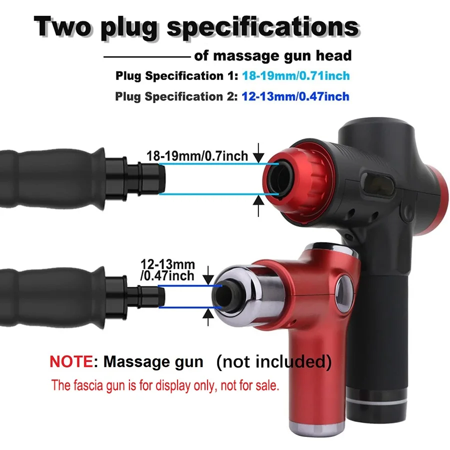 Vibration Dildo Massage Gun Heads Silicone Sex Toys for Female