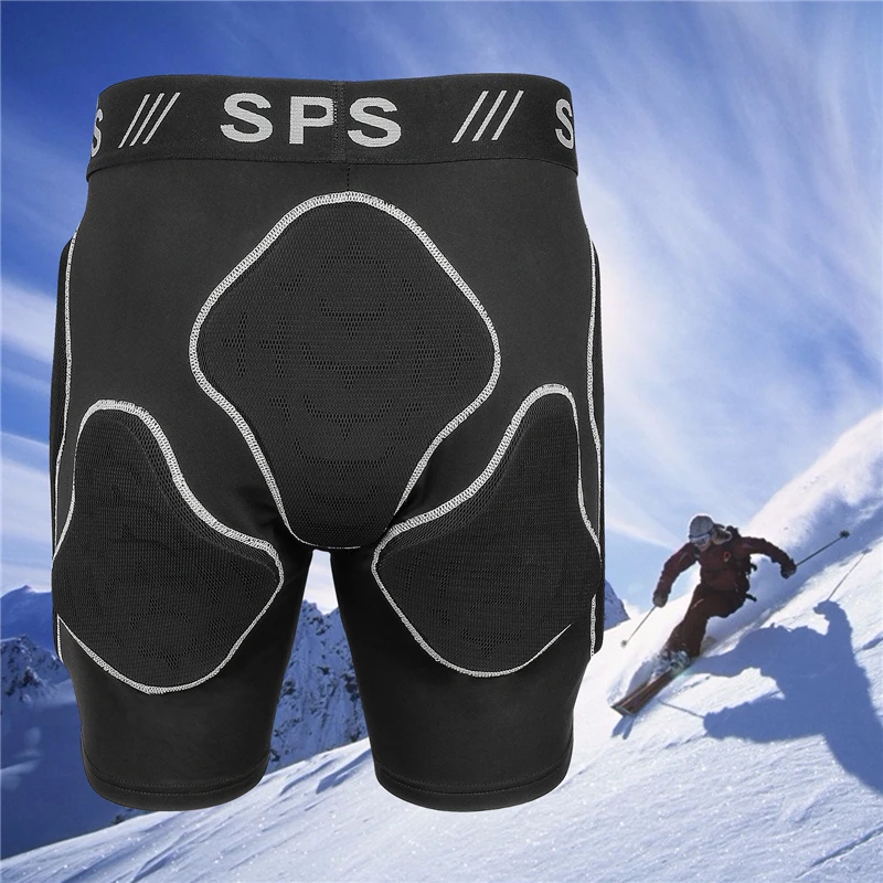Outdoor Sports Hip Padded Shorts Skiing Skating Skateboarding Protective Shorts Mountain Road Bike Men