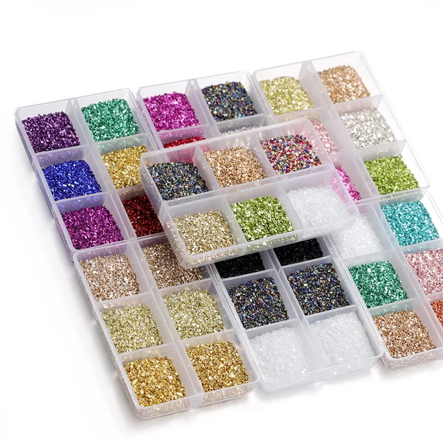 Crushed Glass Stones 6