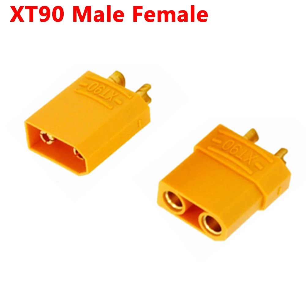 RC 부품용 금도금 바나나 플러그, XT60 XT90 XH60H-M 배터리 커넥터 키트, 암수 외장 하우징 포함, 1 쌍