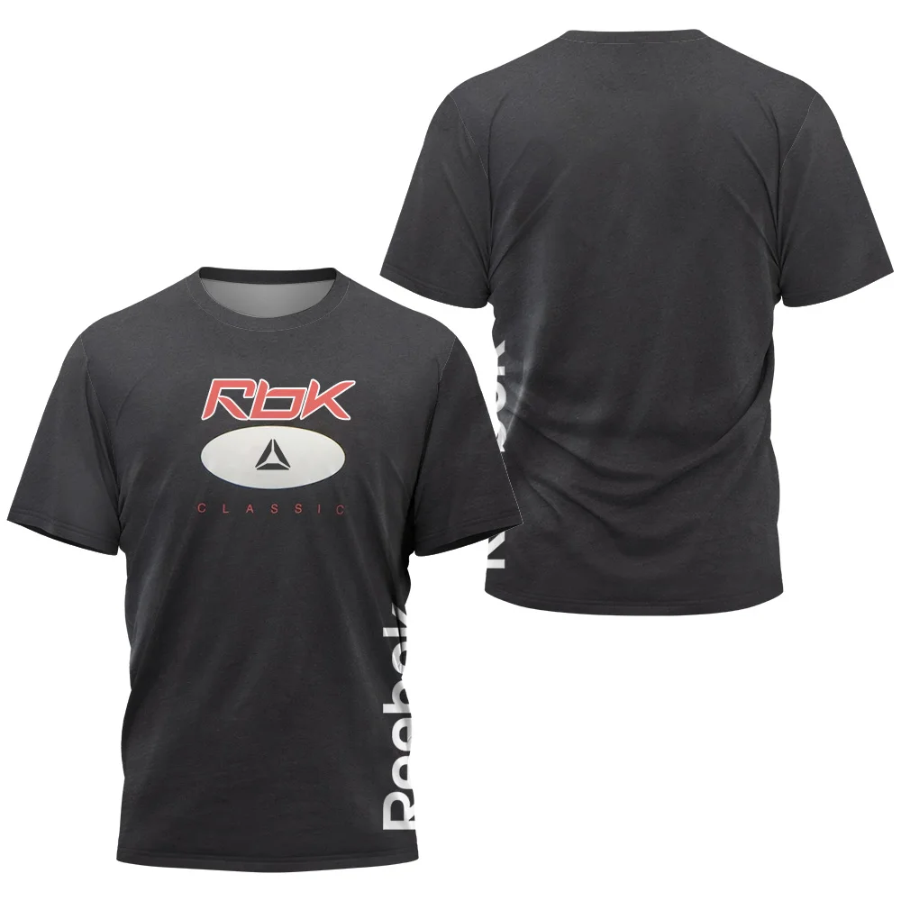 

Classic Printed Men's Luxury Brand Short Sleeve Men Clothing Summer Basketball Football T-Shirt Badminton Quick Dry Short Sleeve