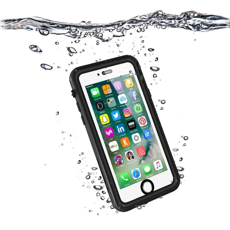 Shellbox IP68 Waterproof Diving Case for iPhone 7 8 SE 2020 SE 3 Rugged