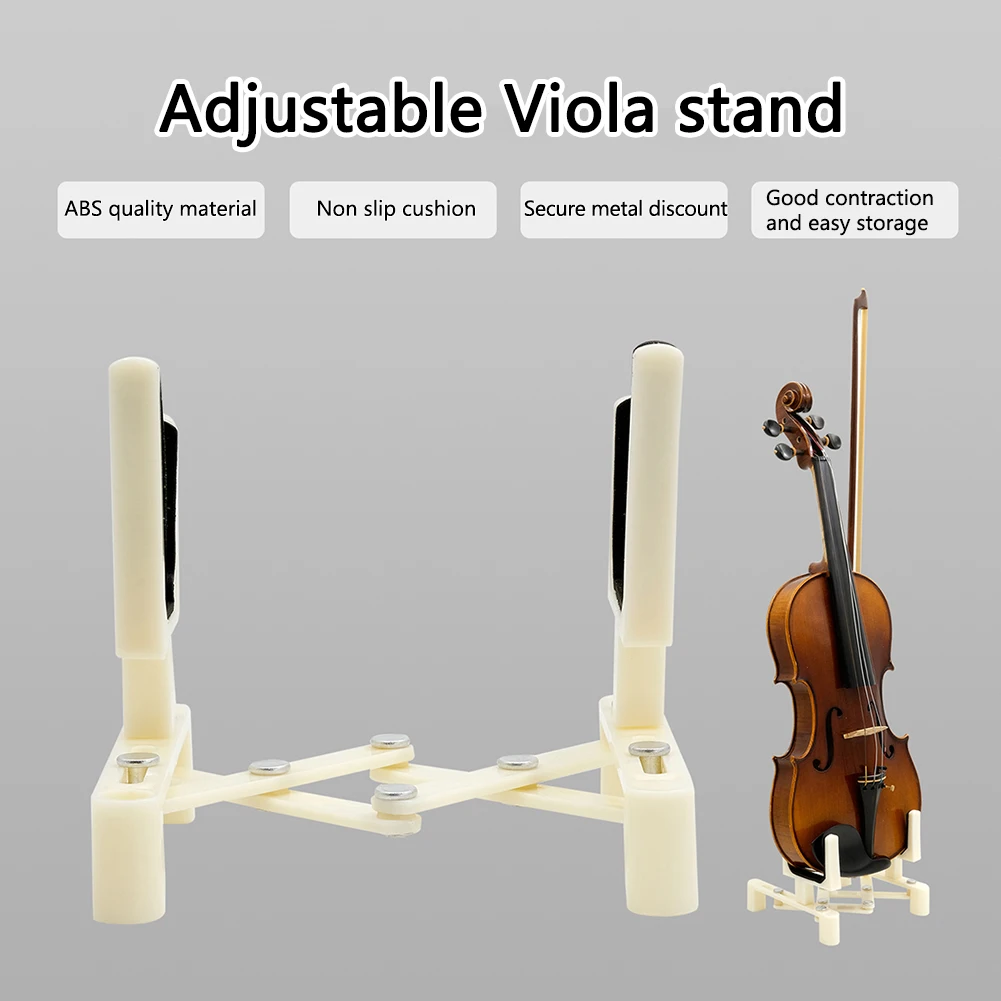 Lightweight Adjustable Violin Stand Metal Music Stand Violin Stand Instrument Accessory Adjustable Violin Holder for Violin
