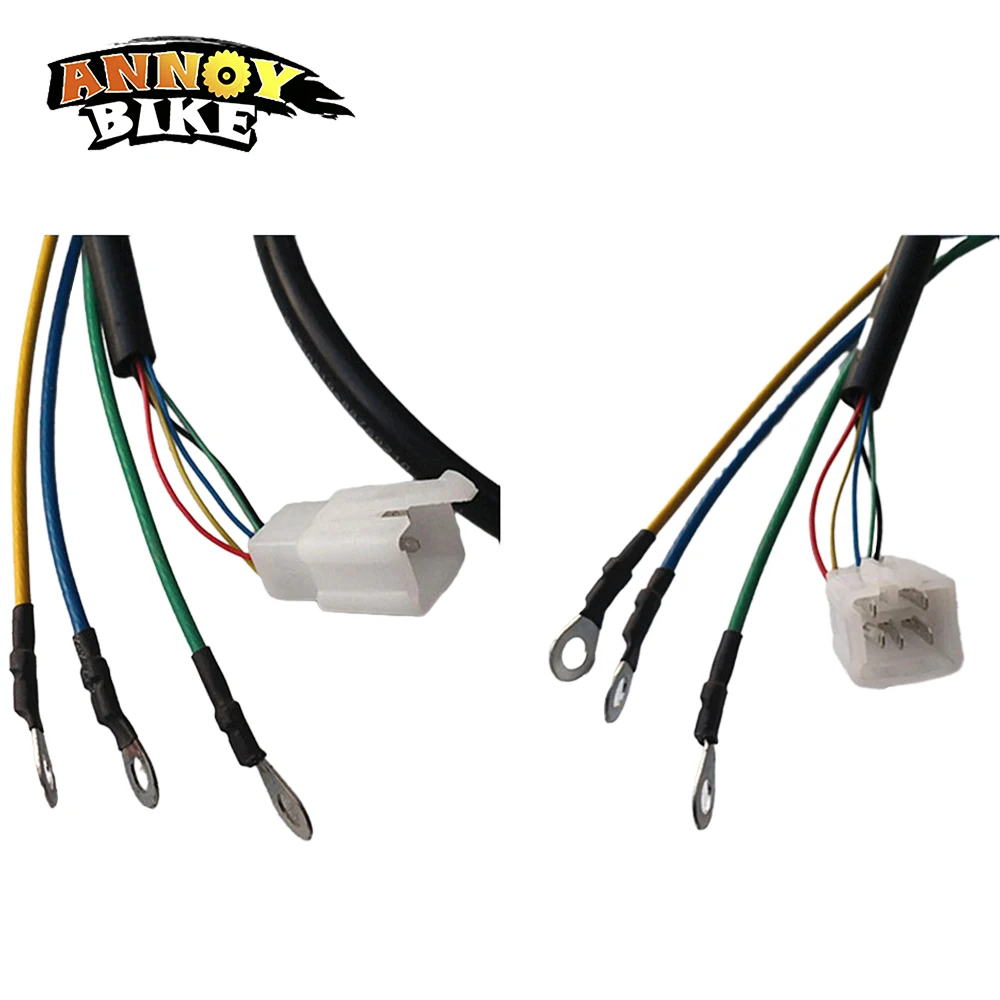 Motor Wires Cable Brushless DC Motor 8CORE Hall+Phase Wire THICKEN High Temperature RESIST Pure Copper Hall Sensor Wires 1.2M motor wires cable
