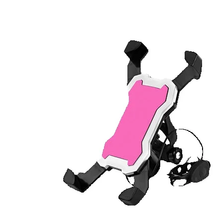 Supporto antiurto per telefono da bicicletta, supporto per mountain bike, supporto di navigazione per motociclette elettriche_voghion.com