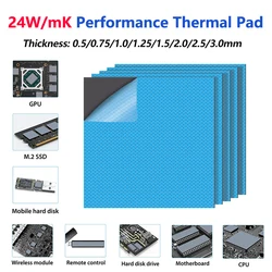 High - Performance Thermal Conductive Silicone Pad for Optimal Heat Management (21W 80x40mm)