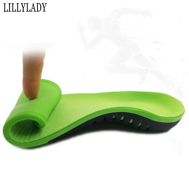 Orthotic Arch Support Shoes Insoles PU Material Flat Feet Sports Running Breathable For Man Women Orthopedic Pad