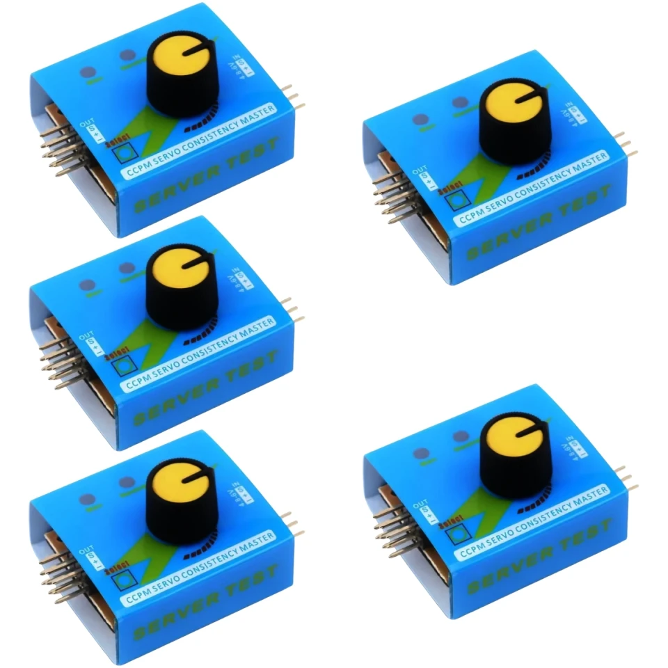 Testeur de Servo Multiple 3CH ECS - Contrôleur de Vitesse pour Modélisme