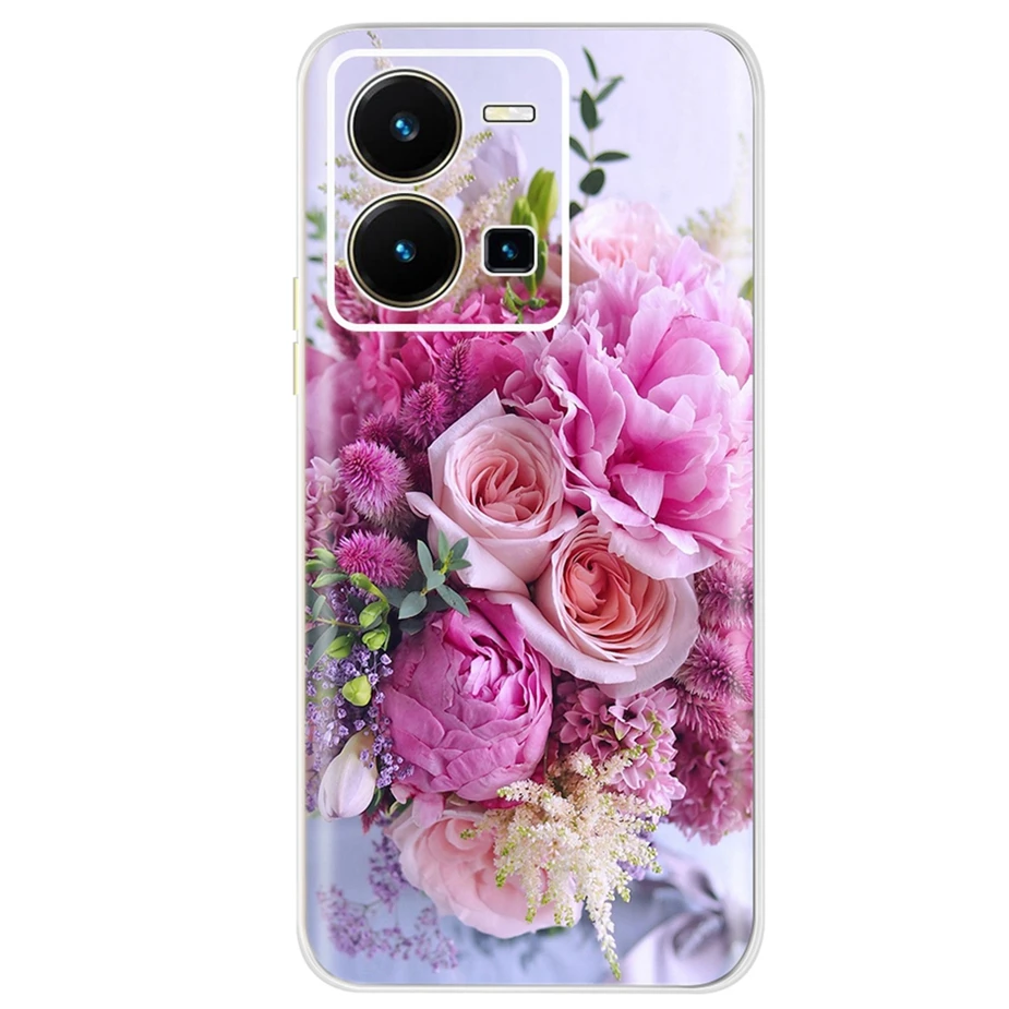Cute Painted Silicone Soft Phone Case - Stylish Protector Shell