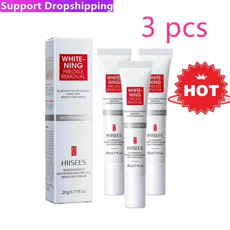 

3PCS Whitening And Freckle Removing Cream Fade Spots Replenish Water And Moisturize Freckle Removing Cream Face Cream