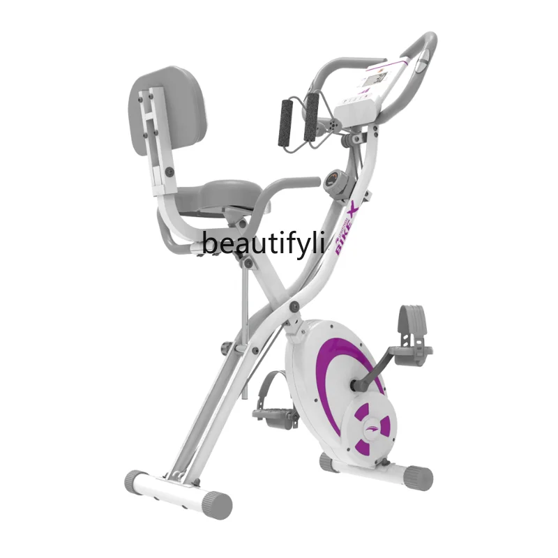 

Exercise Bike Foldable Spinning Household Magnetic Control Bicycle Home Indoor Fixed Bicycle Equipment