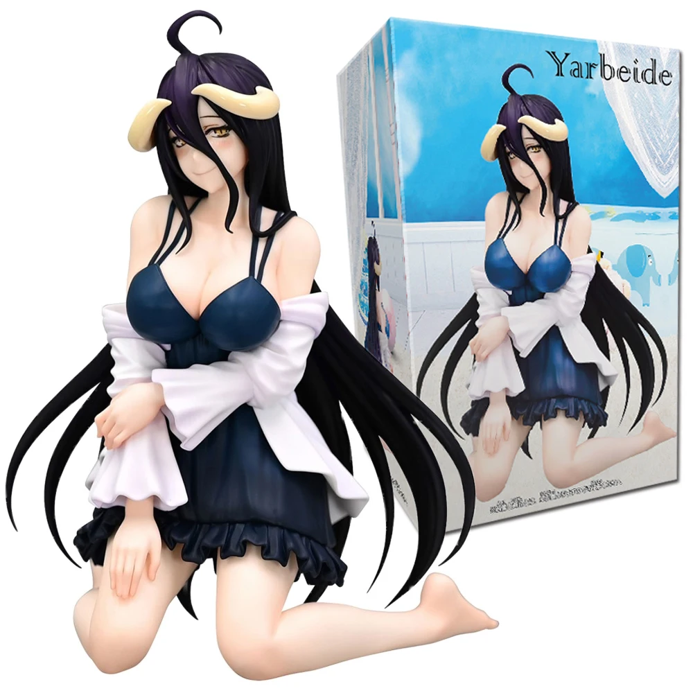 Overlord Figura Albedo E Ainz Ooal Gown - Action Figure PVC 10cm - Regalo Fan