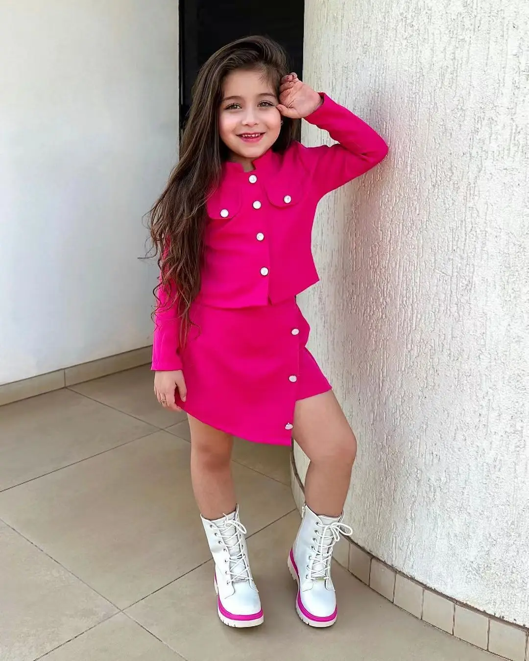 Vestido Menina Roupa De Anos Roupa Infantil Tamanho PÃ© Anos