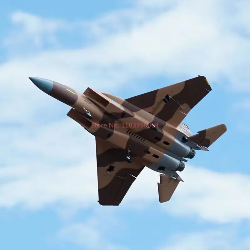 Xfly New 40mm F-15 Twin Engine Electric Ducted Fighter Hand Thrown Assembled Fixed Wing Model Toy Outdoor Remote Control Model 5