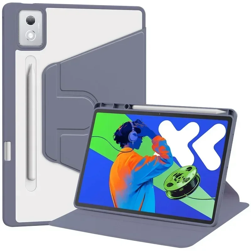 Acrylic Rotating Stand Tablet Case for 12.7-inch Lenovo Tablets