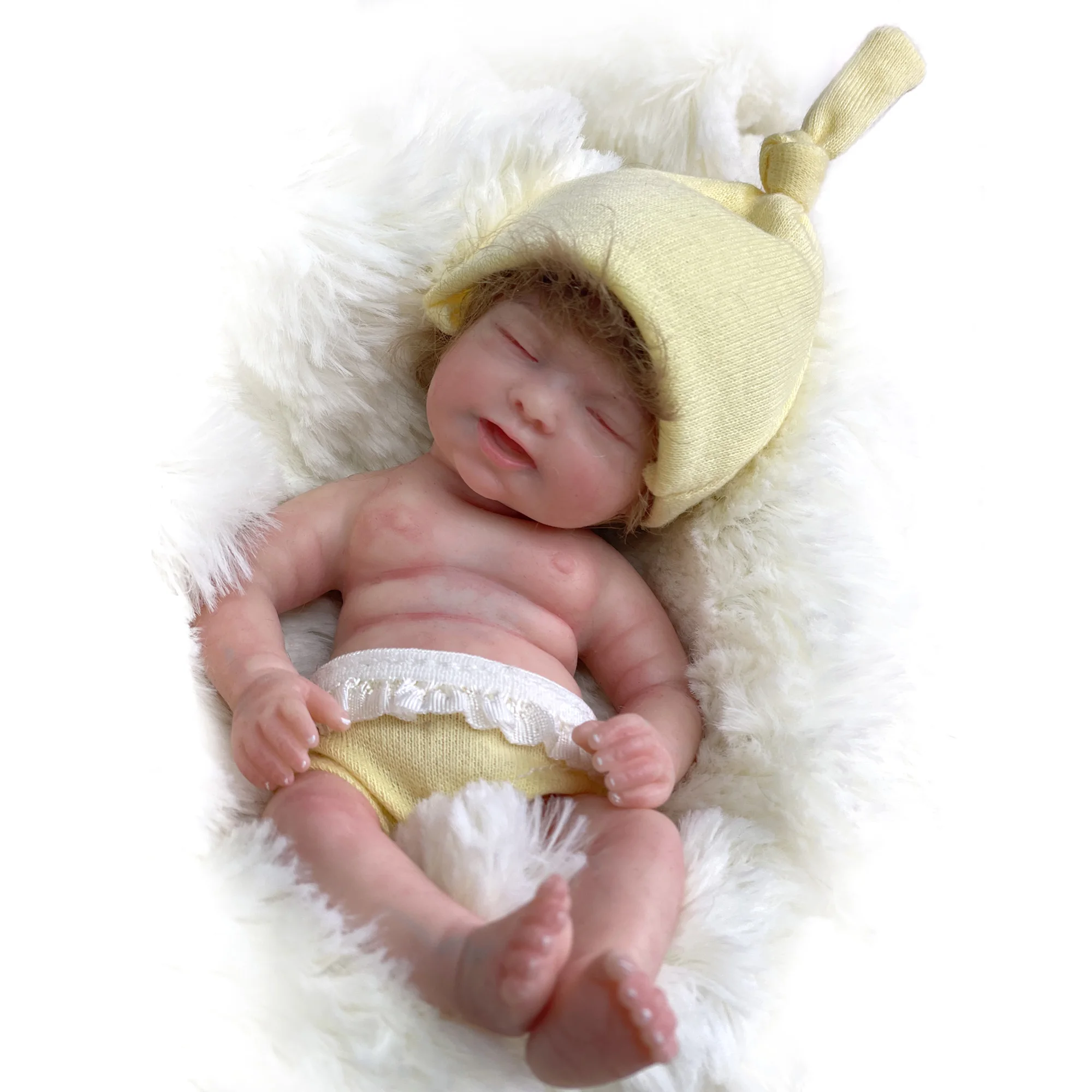 cocodrilo Abrumador camioneta 6Inch Artist Painted Mini Bebe Reborn Full Solid Silicone Reborn Dolls  Handmade Reborn Baby Dolls Muñecas Reborn De Silicona