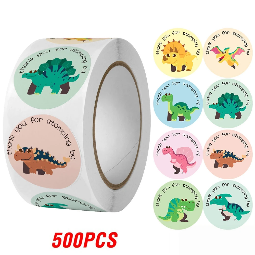 Autocollant mignon de bande dessinée pour des enfants, autocollants  d'encouragement de récompense, anniversaire, fête de vacances, cadeau  d'emballage, étiquettes de décor de bancs, 100 PCs-500PCs - AliExpress