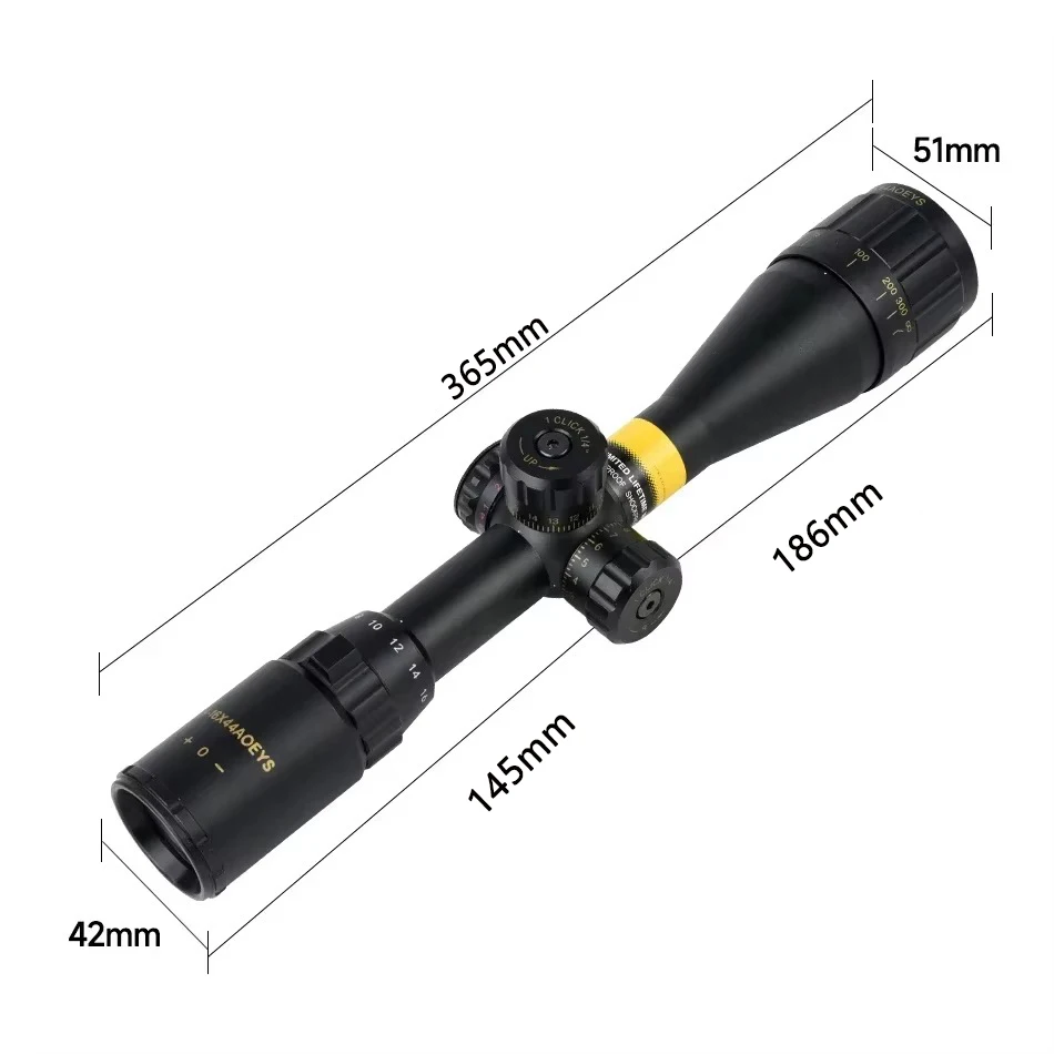 ライフルスコープ 4-16X44 (BSA CATSEYE) BSA Optics 4-16x44 Rifle Scope | Precise Targeting