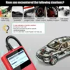 ANCEL VC309 Automotive EOBD OBD2 Scanner Car Diagnostic Reset Tool Engine Fault Code Reader for Mercedes Opel BMW Renault Fiat 2