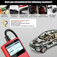 ANCEL VC309 Automotive EOBD OBD2 Scanner Car Diagnostic Reset Tool Engine Fault Code Reader for Mercedes Opel BMW Renault Fiat 2