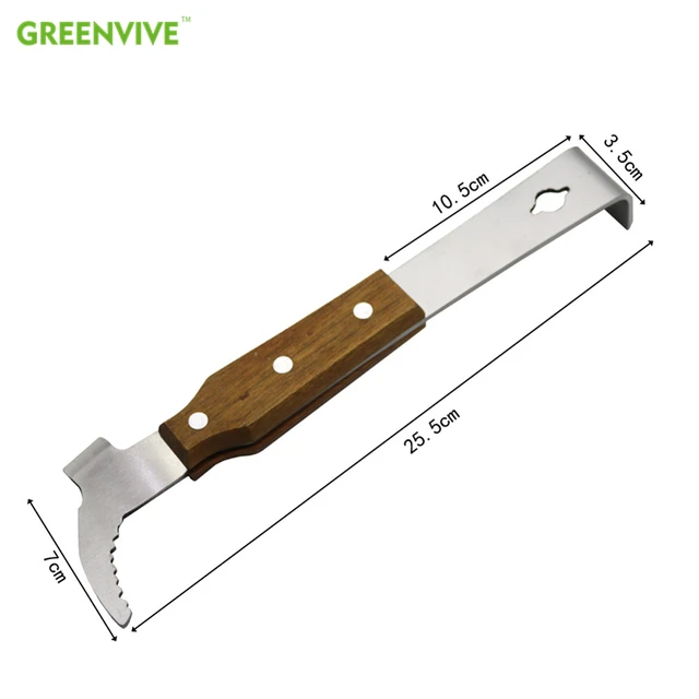 Kiváló Minőségű Méhészeti Szerszámok Méhkas Felszerelés Fa Fogantyúkaparó Méhkapu Kaptár Szerszám A Méhész Farmhoz - Image 5