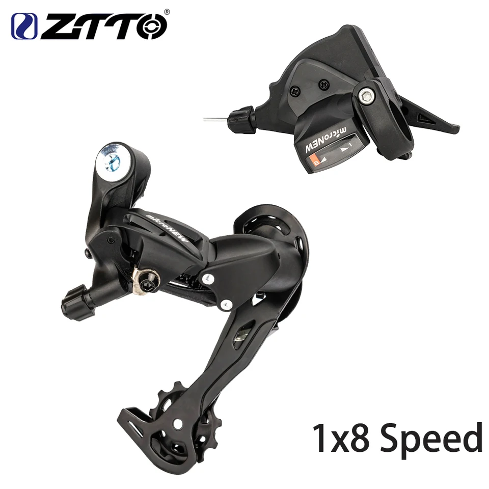 ZTTO MTB Bicycle 1x8 Speed Group Set 8S Shifter Rear Derailleur